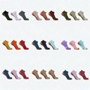  3-Pair Copper Compression Ankle Socks for Men & Women
