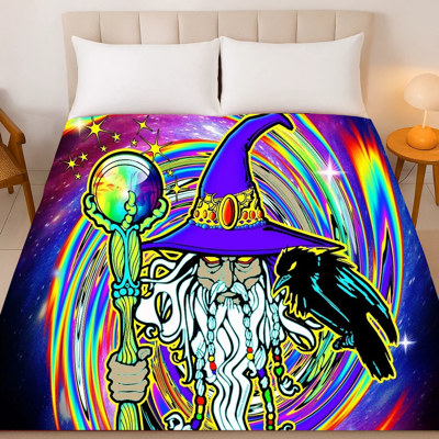 Wizard's Embrace Plush Blanket