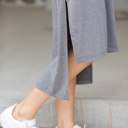  Split Hem T-Shirt Dress