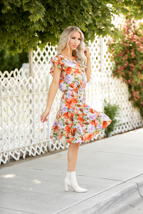 Clara Floral Dress