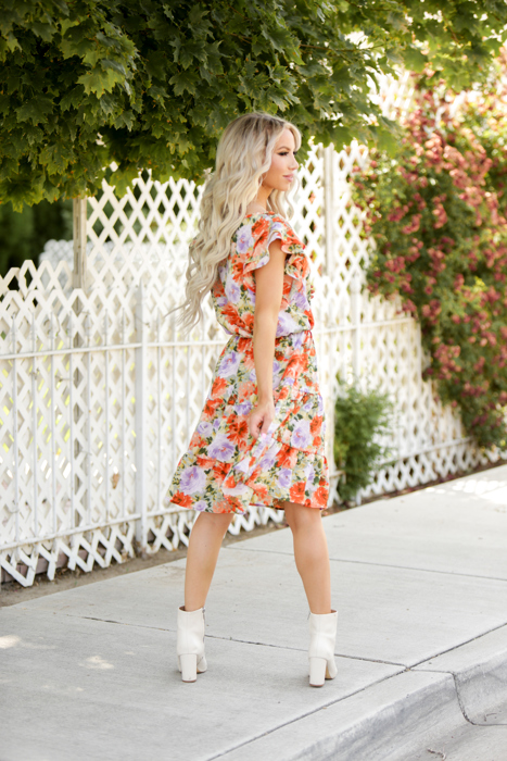 Clara Floral Dress