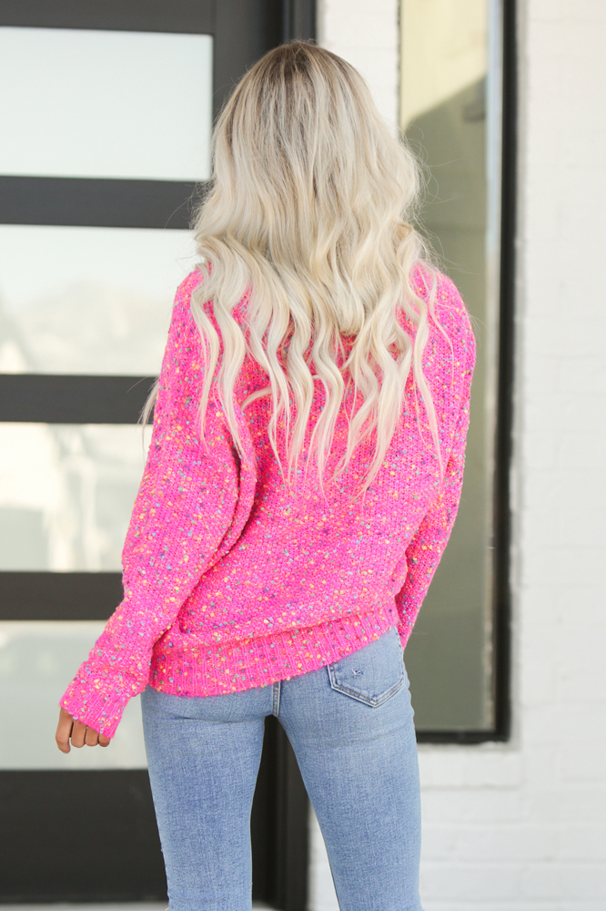 Confetti V-Neck Sweater