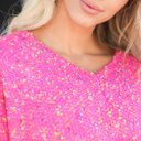  Confetti V-Neck Sweater