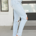  Kancan Ritta Light Wash Mom Jeans