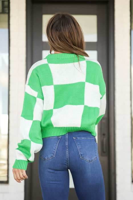 Chessboard Sweater