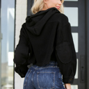  Hooded Button Up Shacket