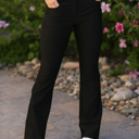  Black Kick Flare Pants