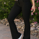  Black Kick Flare Pants