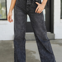  Black Buckle Denim Kancan