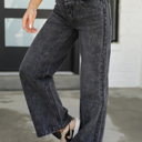  Black Buckle Denim Kancan