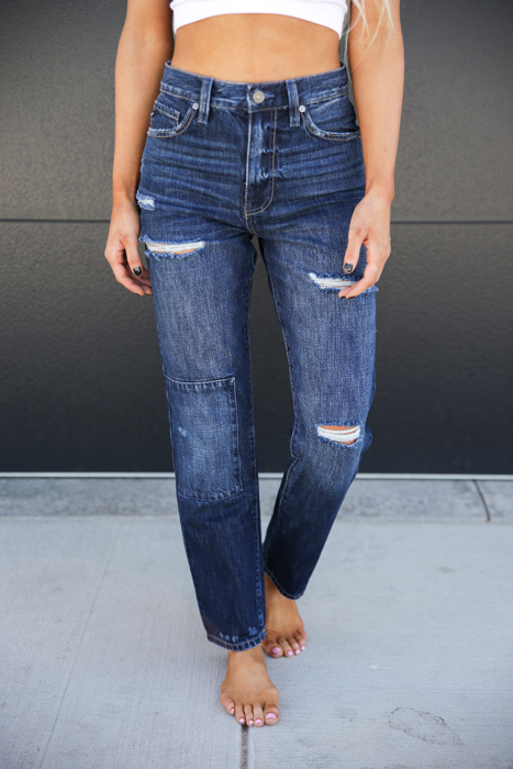 Kancan High Rise 90's Boyfriend Jeans
