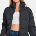 Medium Black Jamie Puffer Jacket