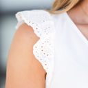 Small Charleston Ribbed Top