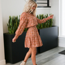 Small Almond Floral Dress