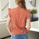 Medium Boho Ruffle Blouse 