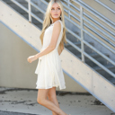 Medium Lace Detail Sleeveless Dress