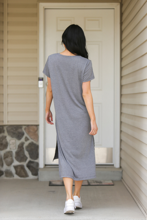 Split Hem T-Shirt Dress