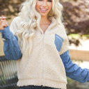 Large Meghan Contrast Coat