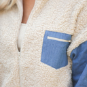 Large Meghan Contrast Coat