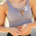 Medium Bow Tie Front Sports Bra