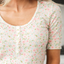 Large Pinch Of Florals Top