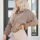 Mocha Large Jack Zip Up