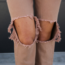 Size 11 Beige Kancan Denver Straight Leg Jeans