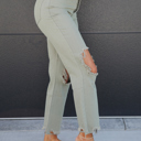 Size 13 Olive Kancan Denver Straight Leg Jeans