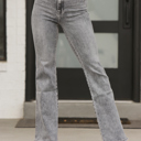 Size 13 Light Grey Kancan Ultra High Rise Slim Flare Jeans