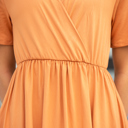 Medium Butter Orange London Soft Pocket Dress