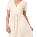 Small Sand Beige London Soft Pocket Dress