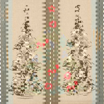 Tree Stitchery Christmas Tree Home Decor 