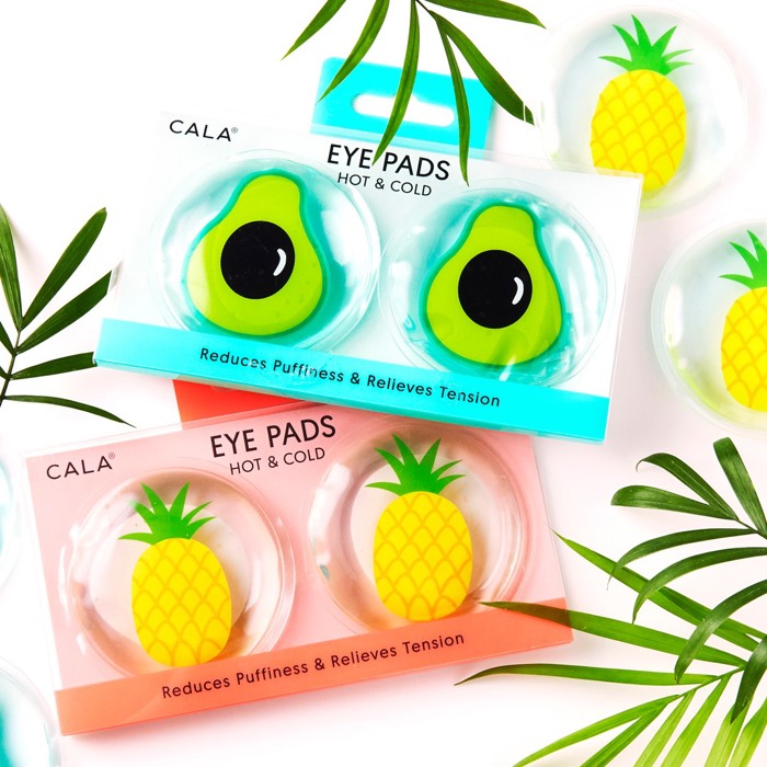 Spa Hot and Cold Eye Pads Variety of Styles- Cucumber, Flamingo- Self Care Essentials 