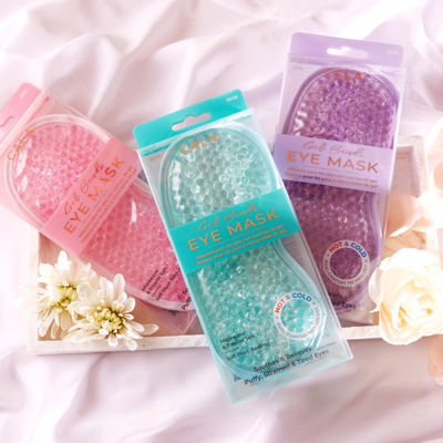 Gel Beads Eye Masks in Pastel Spring Colors - Self Care Essentials 