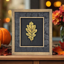 Oak Leaf Dark Harvest Frames Collection – Handmade in the OBX