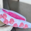  My Dog Is My Valentine Beaded Top Knot Headbands- Unique Valentine's Day Gifts 1/13-1/19th 