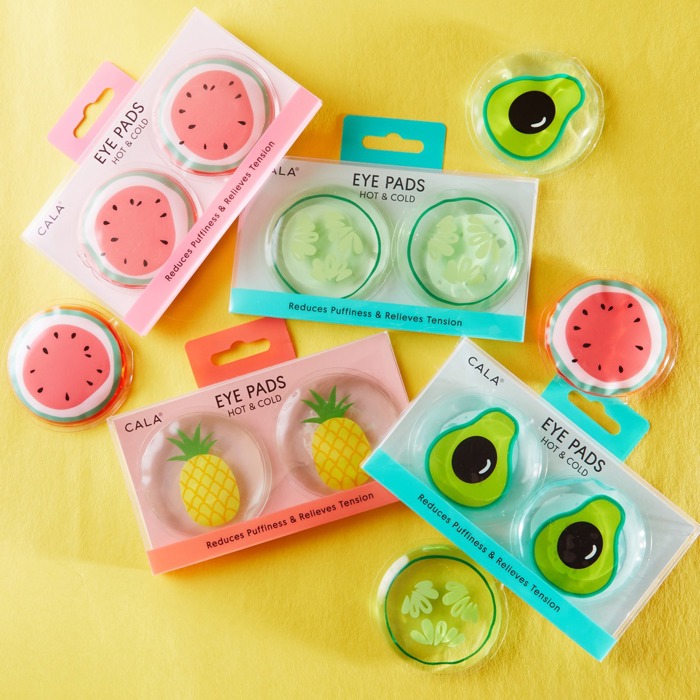 Spa Hot and Cold Eye Pads Variety of Styles- Cucumber, Flamingo- Self Care Essentials 