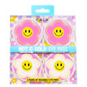  Hot and Cold Eye Pads -New Smile Flower 2 pack