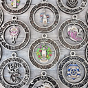  Handcrafted Christmas Dangle Ornaments | Baltic Birch Wood | OBX Made | 24 Designs for Holidays, Pets, Weddings & More