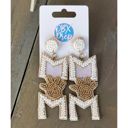  Dog Mom Paw Seed Beaded Drop Earrings – Whimsical & Heartfelt Accessory for Pet Lovers