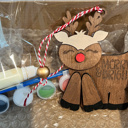  Merry & Bright Reindeer Christmas DIY Painting Kit