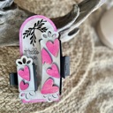  Hello Love Valentine's Day Cottagecore Hair Claw Clip Gift Set, perfect Mama and Mini gift