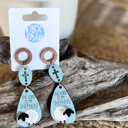  The Lord is My Shepherd Dangle and Stud Earrings, Cross Earrings, and Lamb Earrings