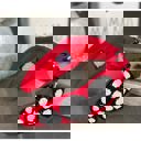  Soccer Seed Beaded Team Spirit Top Knot Headband