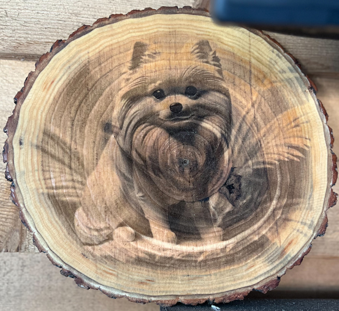 Personalized Engraved Wood Slice - Pet Breed & Name- Personalized Picks for 2025