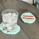  Hand-Crocheted Easter Egg Coasters – Set of 4 🐣🌸✨