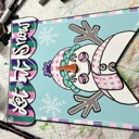  DIY Let It Snow Pennant Door Hanger Painting Kit