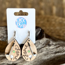  Handmade Wooden Golf Earrings – 3D Golf Club & Ball Design ⛳✨