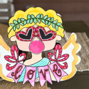  Whimsical Glitter Cupid Door Hanger – Handmade & Adorable! 💘✨