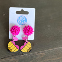  Handmade Pencil & Heart Dangle Earrings – Fun & Teacher-Approved! ✏️💕